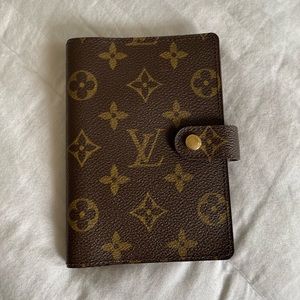 LV monogram agenda
